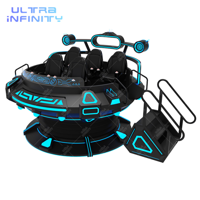VR UFO 5 Players- 720 Degree VR Roller Coaster Cinema Simulator