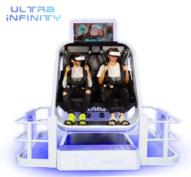 VR 360° Motion Chair - VR Roller Coaster Simulator - 2 Seats