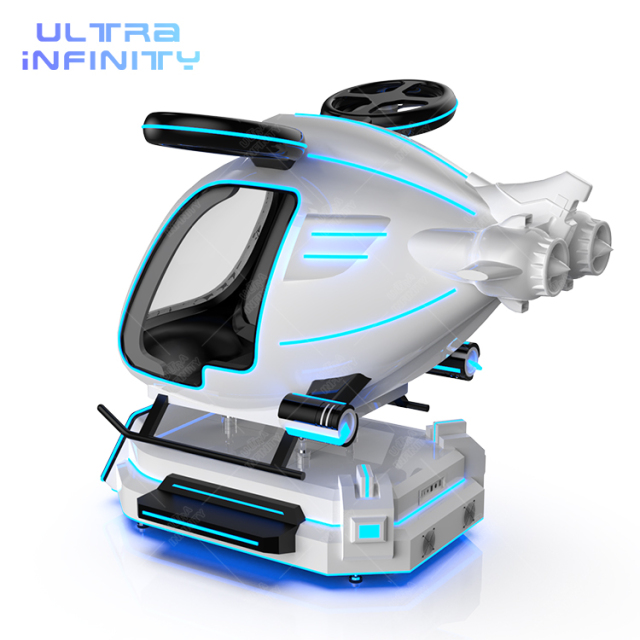 Vr Helicopter Game Simulator 2 Players- 9D VR Airplane Machine