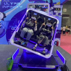 VR 360° Motion Chair - VR Roller Coaster Simulator - 2 Seats