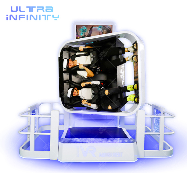VR 360° Motion Chair - VR Roller Coaster Simulator - 2 Seats