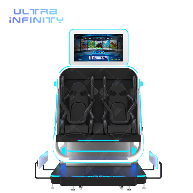 VR 360° Motion Chair - VR Roller Coaster Simulator - 2 Seats