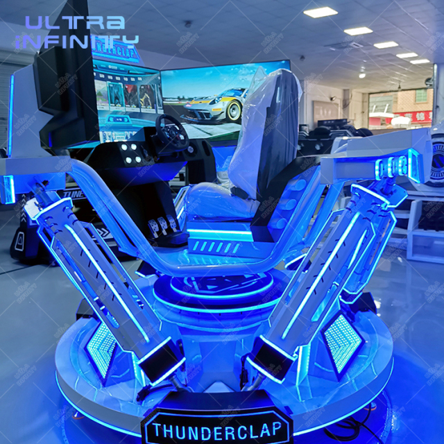 Thunderclap 6 Dof Racing Car Machine-Best Motion Racing Simulator Cockpit