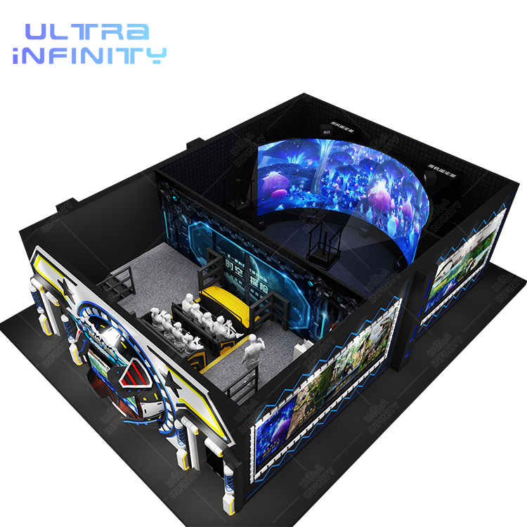 Naked 3D Rail Track Flying Cinema-6 8 10 12 16 persons