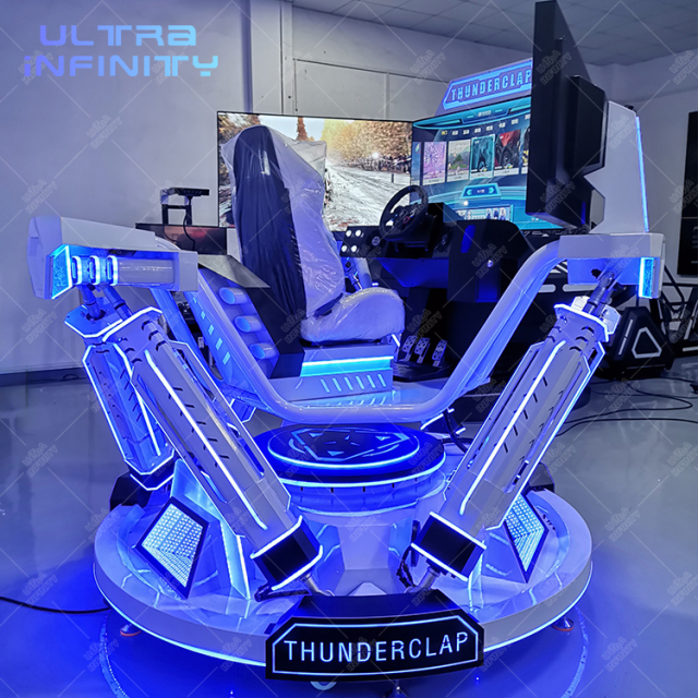 Thunderclap 6 Dof Racing Car Machine-Best Motion Racing Simulator Cockpit