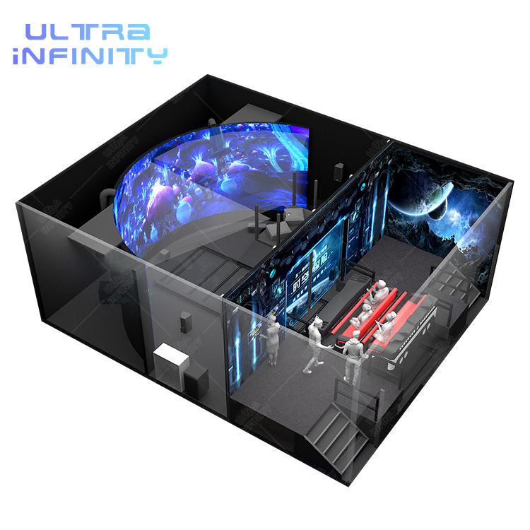 Naked 3D Rail Track Flying Cinema-6 8 10 12 16 persons
