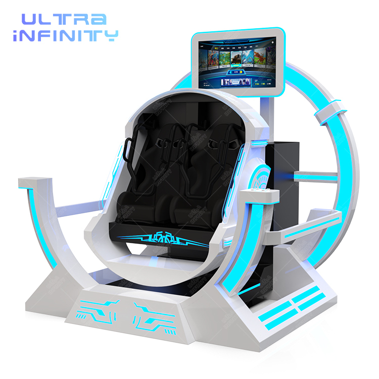 VR 360° Motion Chair - VR Roller Coaster Simulator V2- 2 Seats