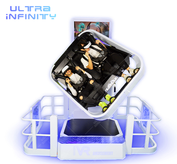 VR 360° Motion Chair - VR Roller Coaster Simulator - 2 Seats