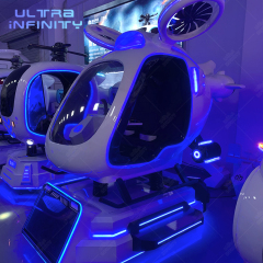 Vr Helicopter Game Simulator 2 Players- 9D VR Airplane Machine