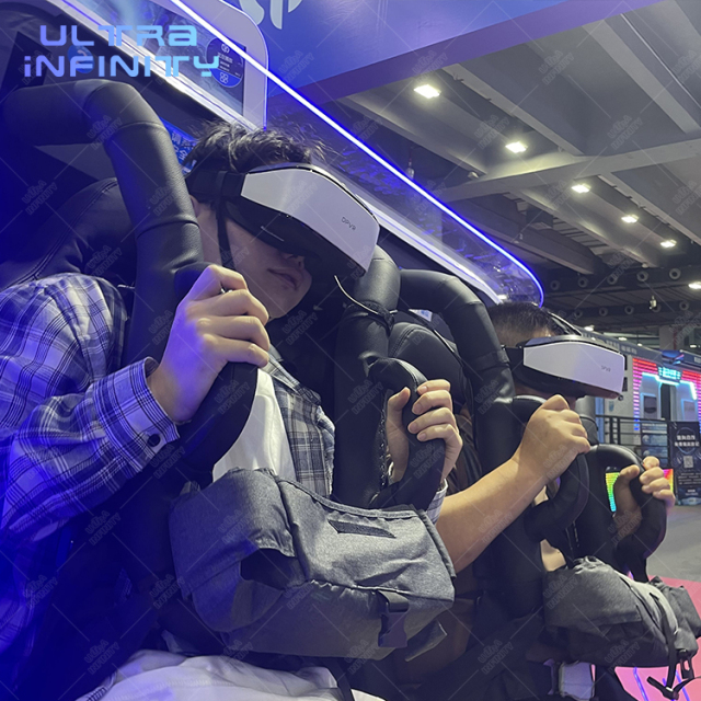 VR 360° Motion Chair - VR Roller Coaster Simulator - 2 Seats