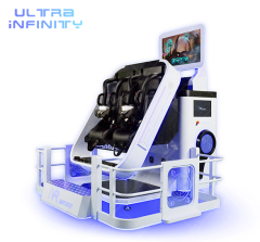VR 360° Motion Chair - VR Roller Coaster Simulator - 2 Seats