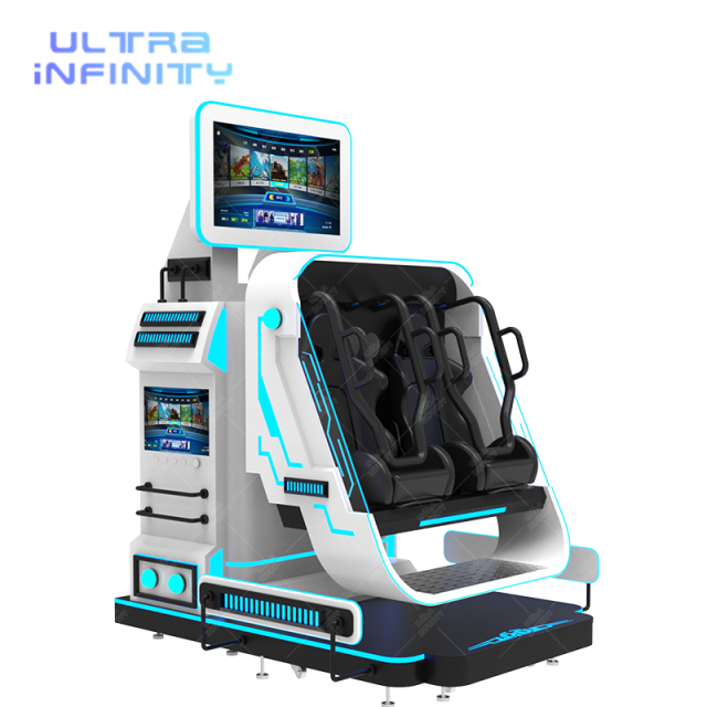 VR 360° Motion Chair - VR Roller Coaster Simulator - 2 Seats