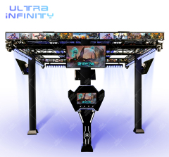 VR Multiplayer Game Simulator - VR Standing Platform - Free Roaming Space