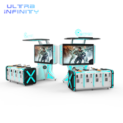 Gunfighter Hero Shooting Platform 4 Players Gun Shooting Game Simulator