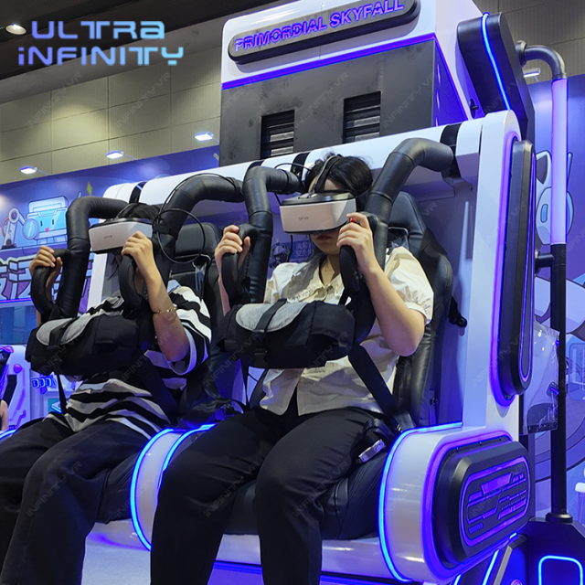 VR Drop Tower 2 Seats- Thrilling VR Jumping Simulator