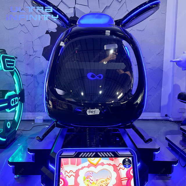 Black Vr Helicopter Game Simulator 2 Players- 9D VR Airplane Machine