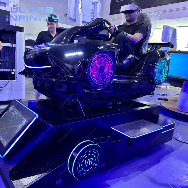 Black VR Racing Simulator -New VR Karting Car Games Simulator