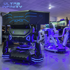 3DOF 3 Screens Rotating Racing Car Machine-360 Degree Horizontal Rotation Racing Simulator Cockpit