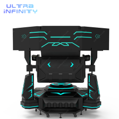 3DOF 3 Screens Rotating Racing Car Machine-360 Degree Horizontal Rotation Racing Simulator Cockpit