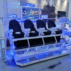 Vr 4 Seats Cinema Chair - 9D VR Multiplayer Cinema Game Machine