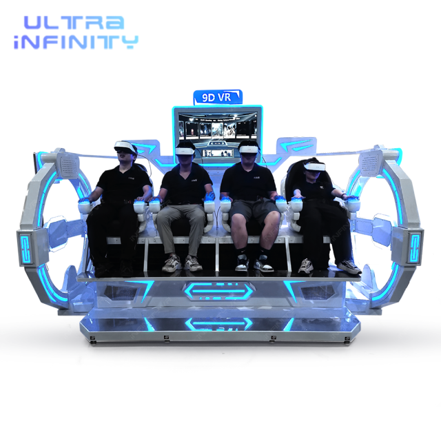 Vr 4 Seats Cinema Chair - 9D VR Multiplayer Cinema Game Machine