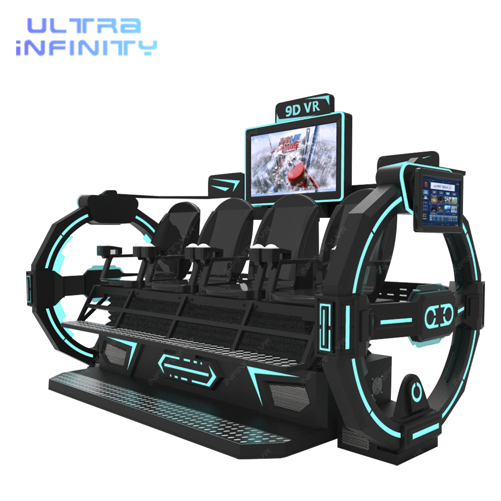 Vr 4 Seats Cinema Chair - 9D VR Multiplayer Cinema Game Machine