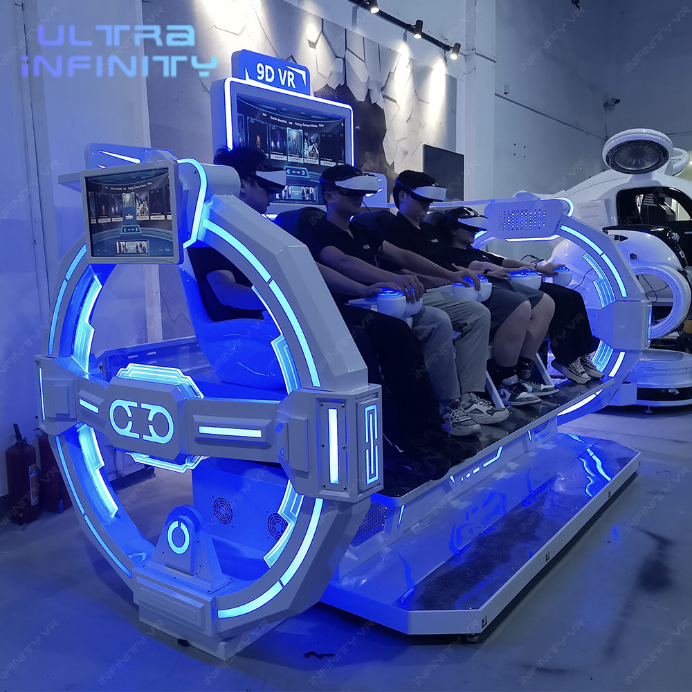 Vr 4 Seats Cinema Chair - 9D VR Multiplayer Cinema Game Machine