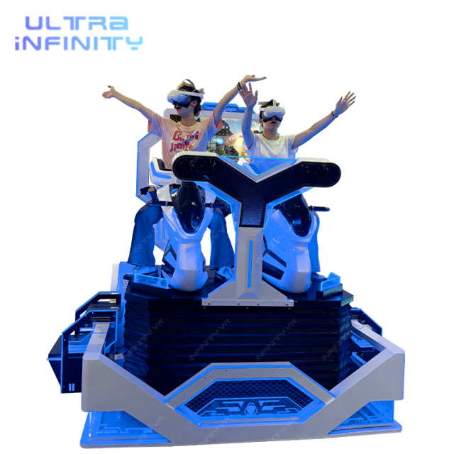 VR Thunder Knight Race 2 players - 9D VR Racing Ride Game Machine