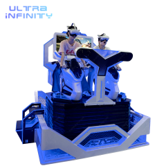 VR Thunder Knight Race 2 players - 9D VR Racing Ride Game Machine