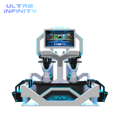VR Thunder Knight Race 2 players - 9D VR Racing Ride Game Machine