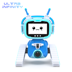 Kids Robo VR Game Simulator- Double Side Use Robo Design VR Machine for Children