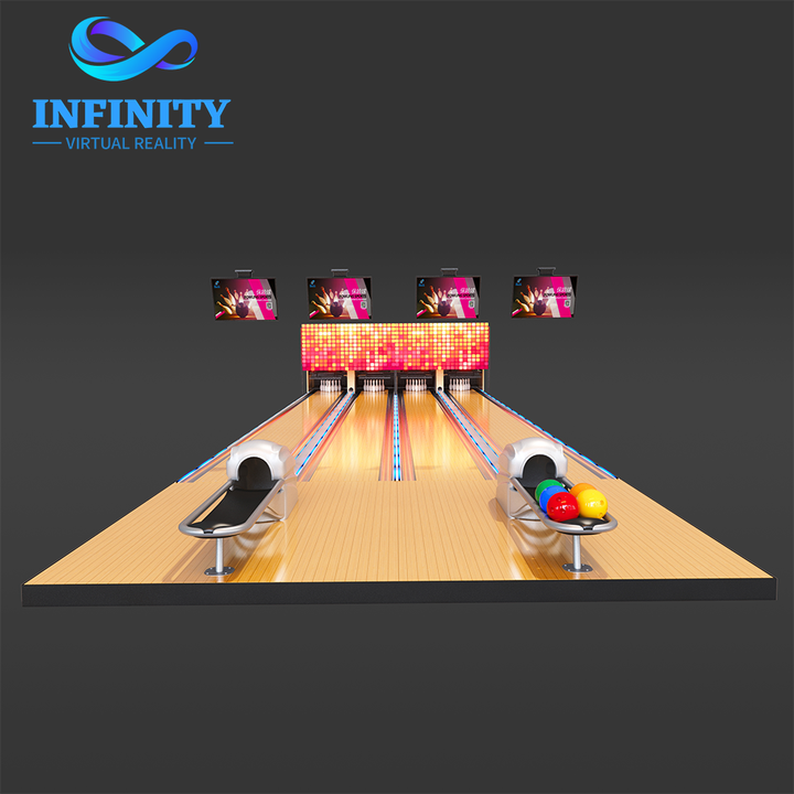 Commercial 2 Lane String Bowling Equipment for Indoor Entertainment Center Turnkey Project Solution Bowling Alley Supplier