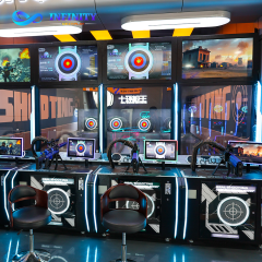 Digital Scoring Shooting Simulator for Full Venue Solution - Real-time Leaderboard & Rewards - Ideal for Team Building & Clubs - Q4