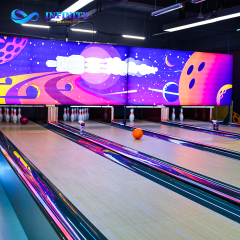 Standard 10-Pin Bowling Alley for Full Venue Solution - International Standard 26m Lane - Ideal for Sports Centers and Large FECs