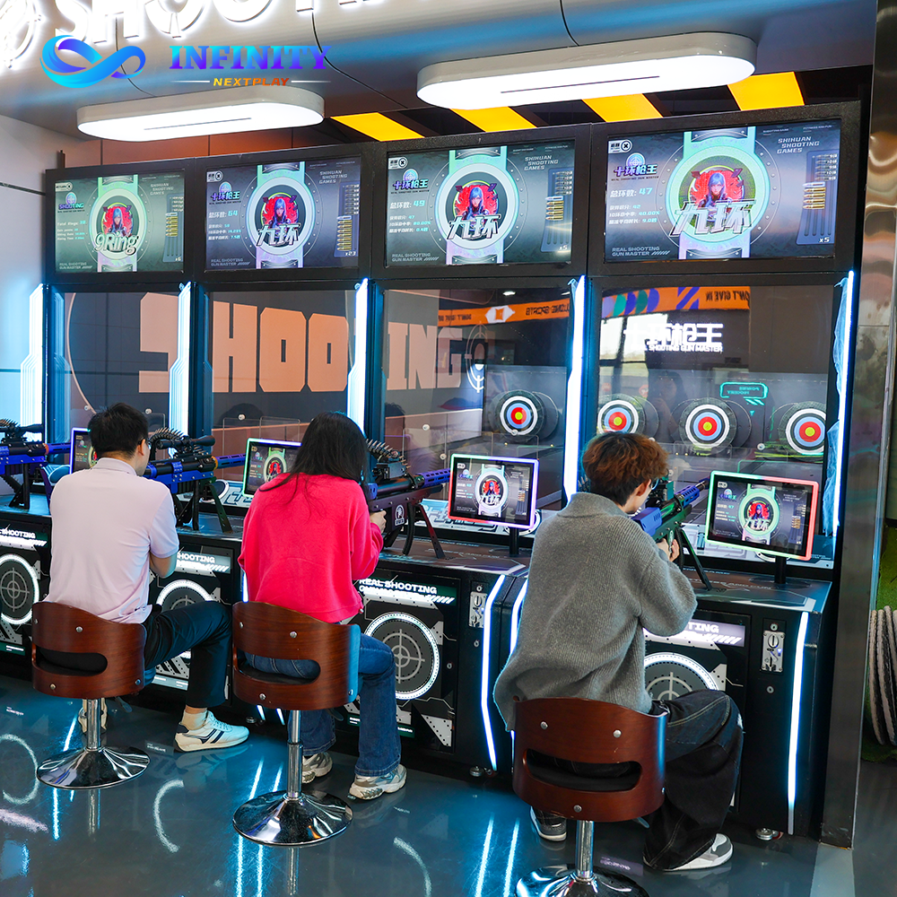Digital Scoring Shooting Simulator for Full Venue Solution - Real-time Leaderboard & Rewards - Ideal for Team Building & Clubs - Q4