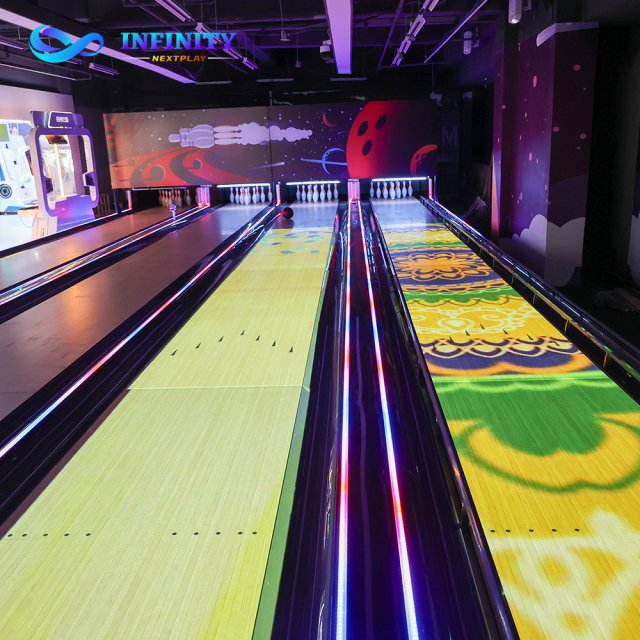 Standard 10-Pin Bowling Alley for Full Venue Solution - International Standard 26m Lane - Ideal for Sports Centers and Large FECs