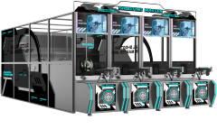 Digital Scoring Shooting Simulator for Full Venue Solution - Real-time Leaderboard & Rewards - Ideal for Team Building & Clubs - Q4