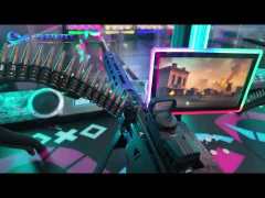 Automatic Rubber Bullet Shooting Machine for Full Venue Solution - Self-Loading & Moving Targets - Ideal for Interactive Gaming Zones - C4