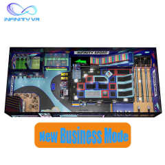 Custom Interactive Sportainment Equipment Multiple Games Modern Urban Play Park Kids & Adults Social Sports Club FEC Setup