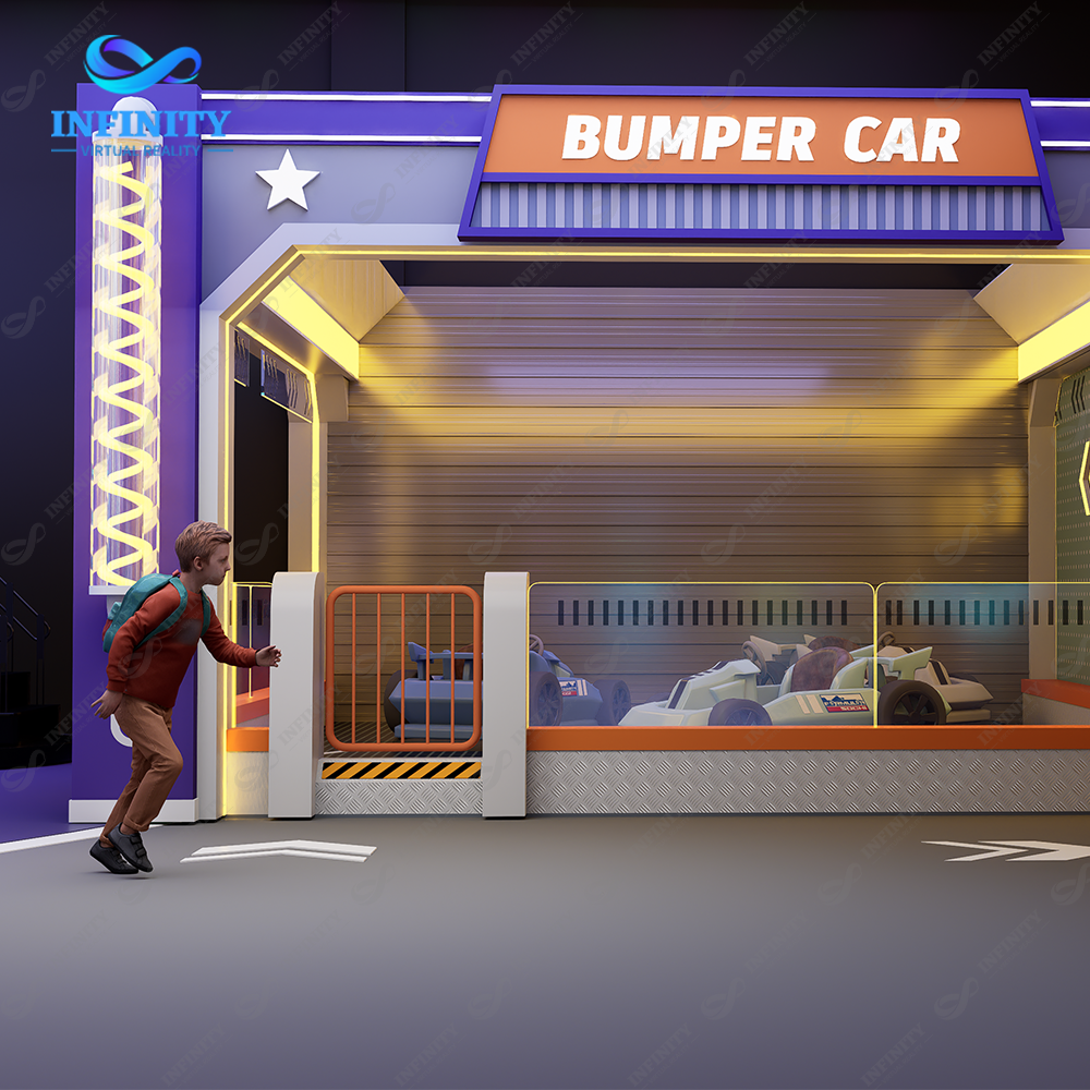 Bumper car arena
