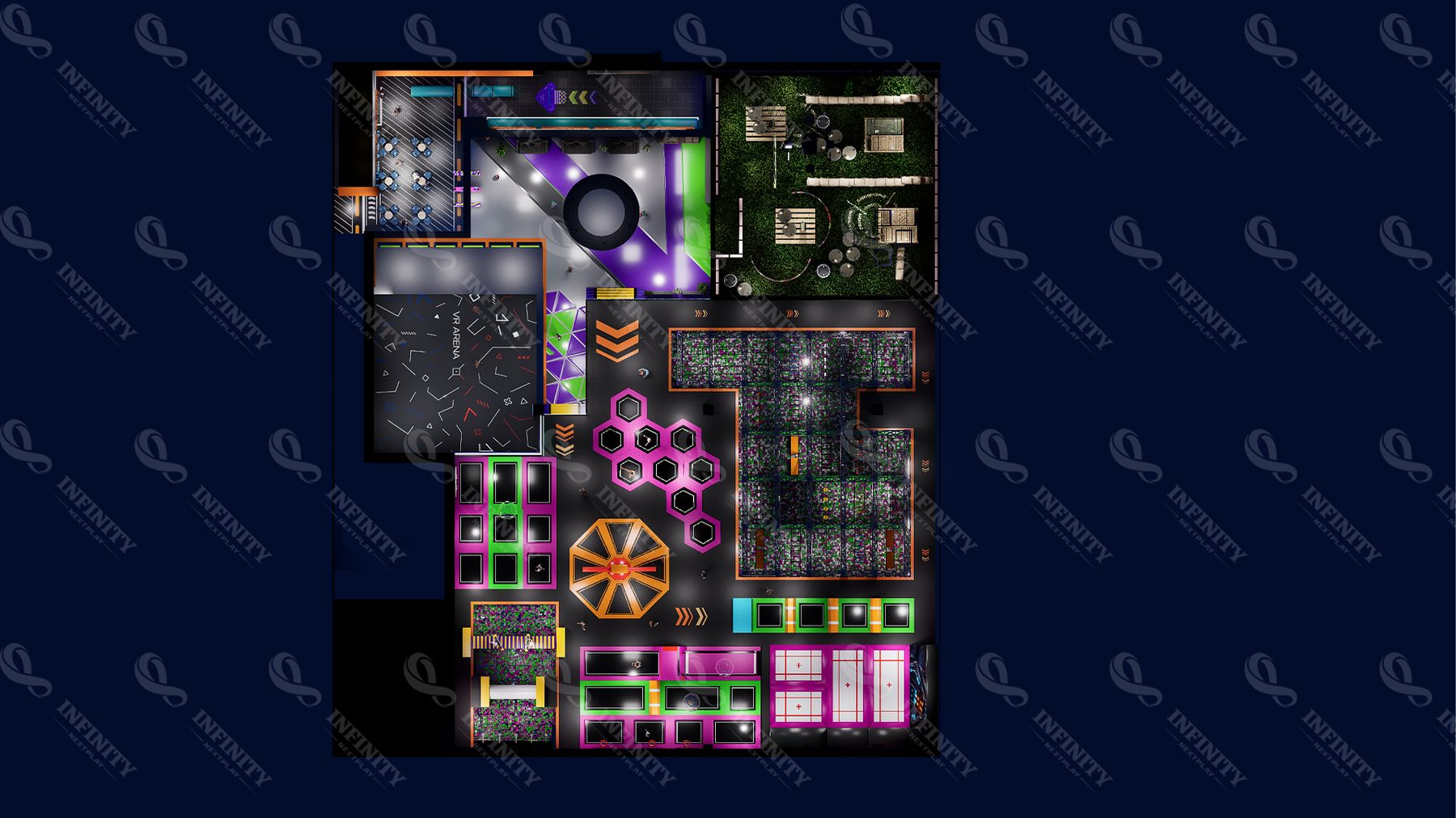 Romania 2000 square meter indoor park project