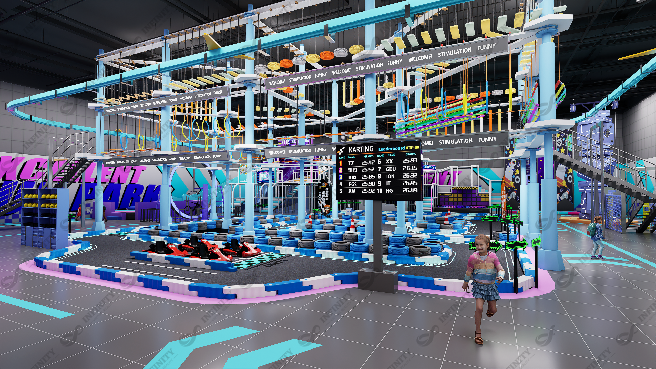 Go-Kart Track Barriers