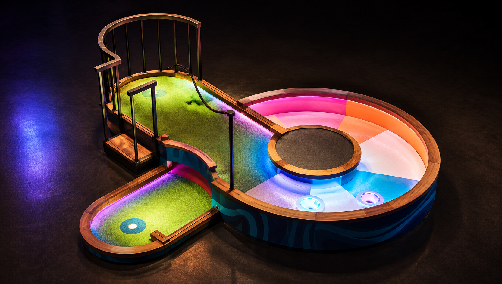 Cyclone Spin Hole  MIni Golf