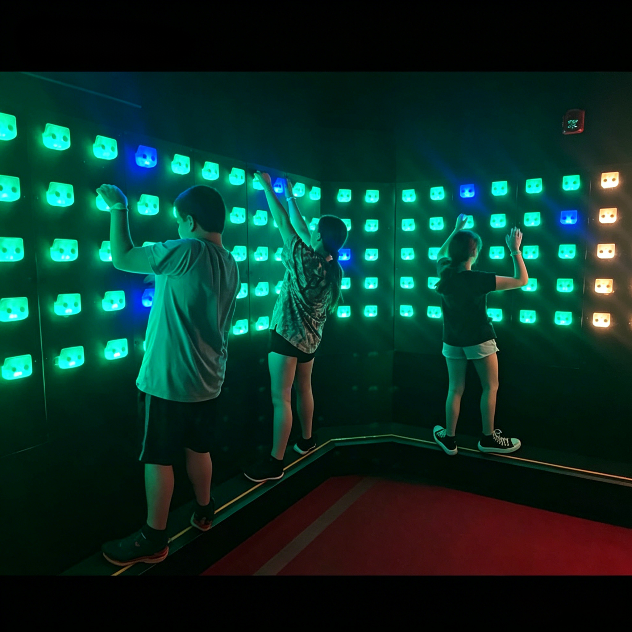 Interactive LED Reaction Challenge Game