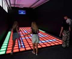 Immersive Interactive LED Floor Game