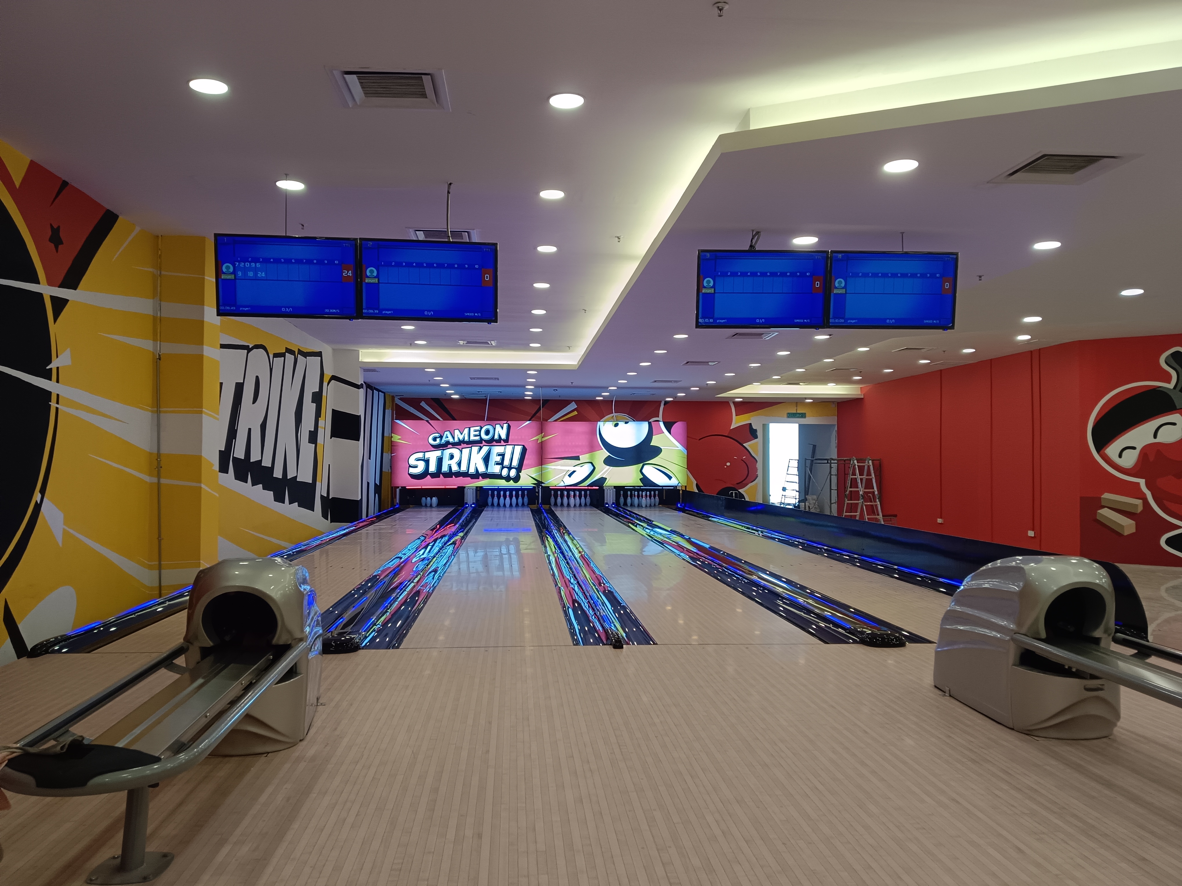 Malaysia 4-lane commercial bowling venue