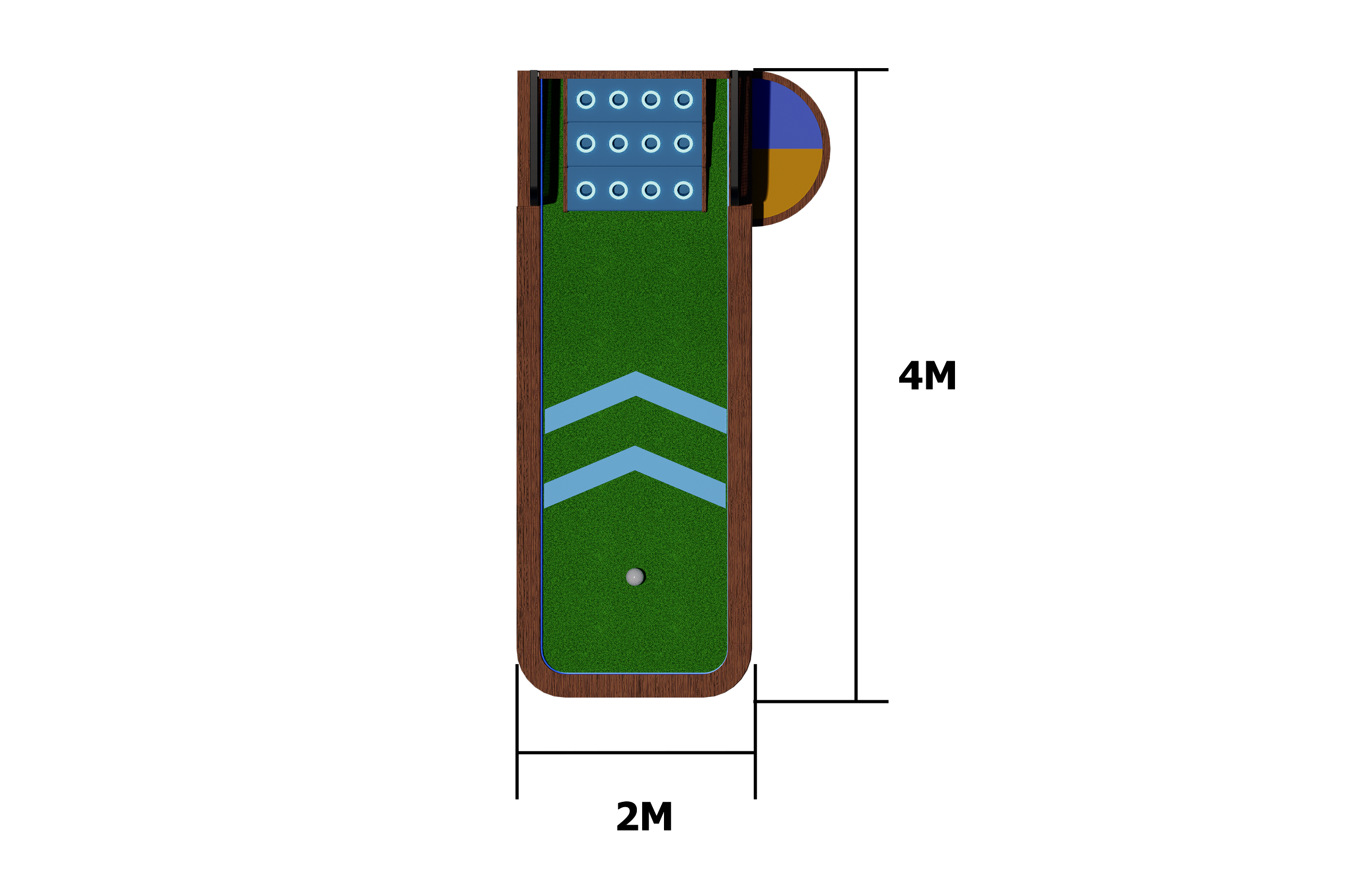 Beer Pong Golf Hole – Indoor Mini Golf Hole