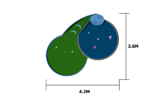 Labyrinth Golf Hole – Indoor Mini Golf Hole