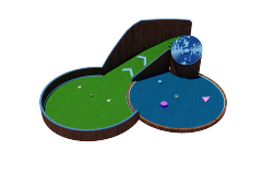 Labyrinth Golf Hole – Indoor Mini Golf Hole