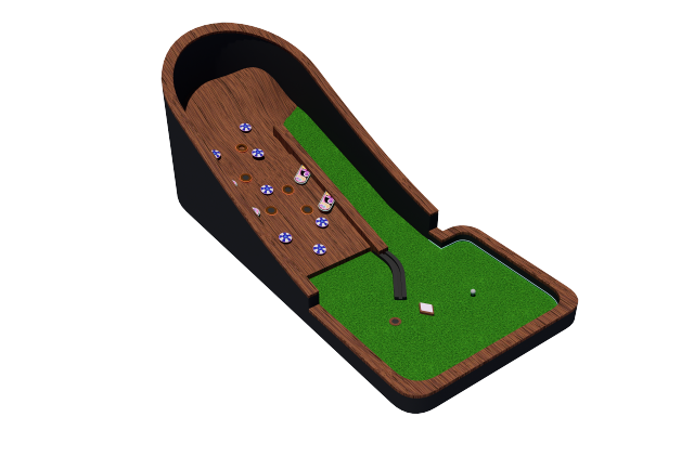 Customized Obstacle Golf Hole – Indoor Mini Golf Hole